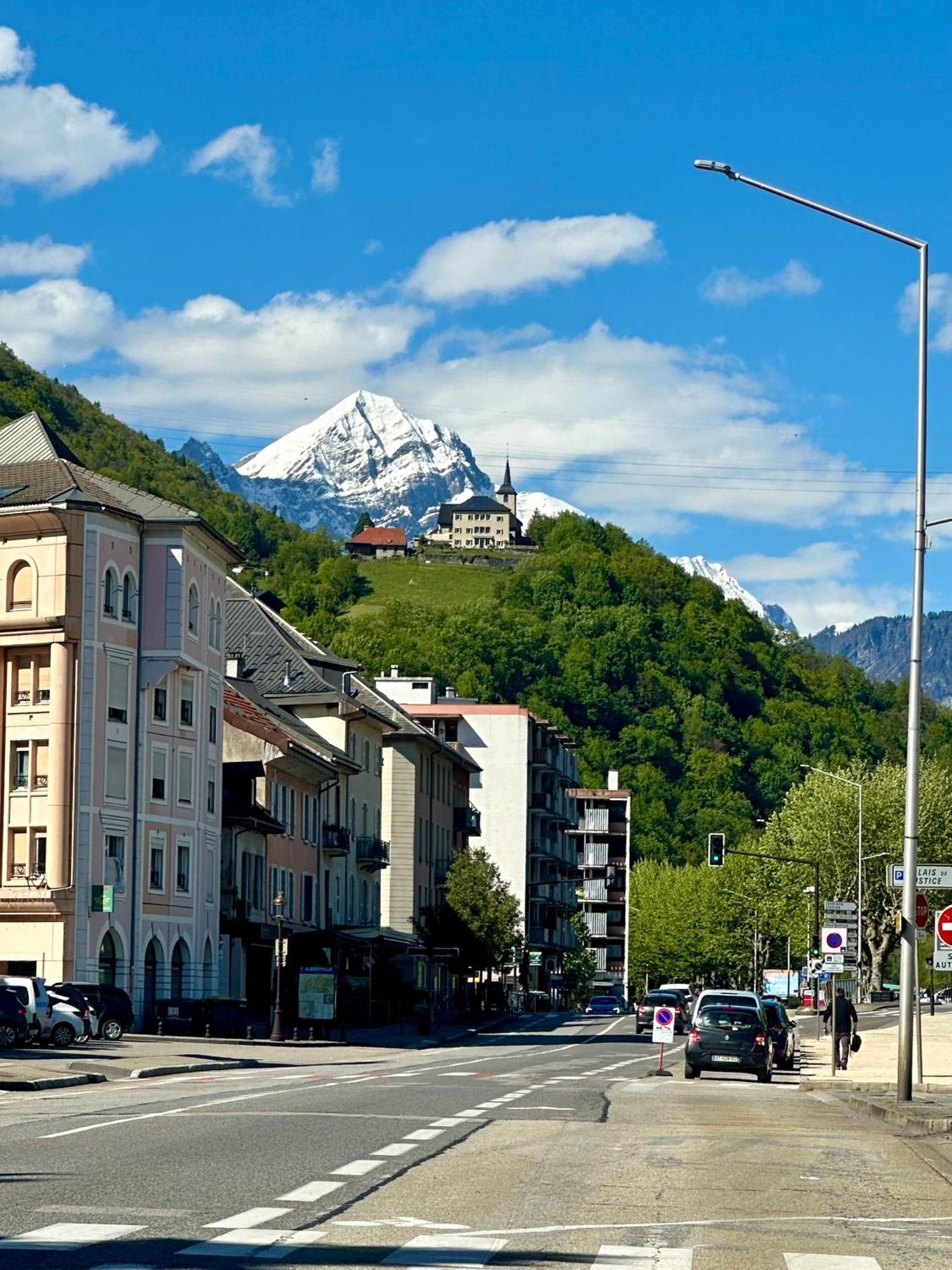 Le Refuge T3 Centre Ville 63M2 Pied Des Montagnes Альбервіль Екстер'єр фото